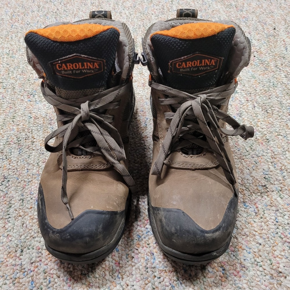 Carolina Boots Mens 8.5 D Brown‎ Duke Waterproof Composite Toe Hiker Work Shoe - Picture 3 of 12